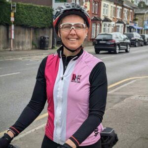 Claire Fenwick tackles the PedElle 2023 cycling chalenge